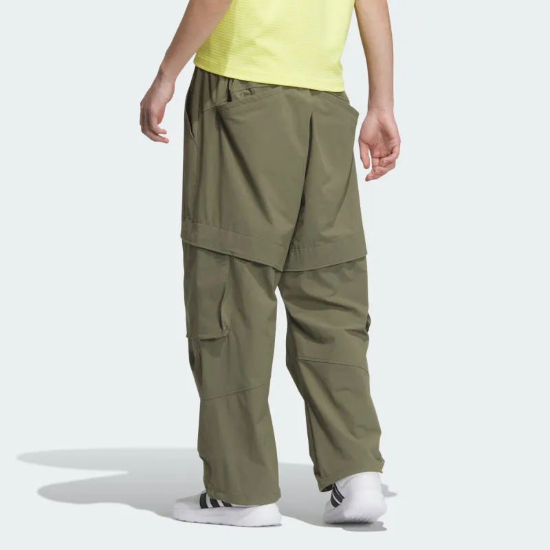 Adidas CITY ESCAPE STRETCH CARGO JOGGERS Cargo Pants Men's Strata Olive Green-2
