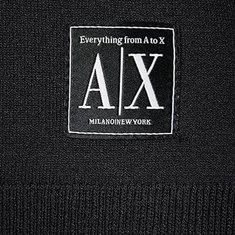 ARMANI EXCHANGEAE SS23 Knitwear Women's Black-4