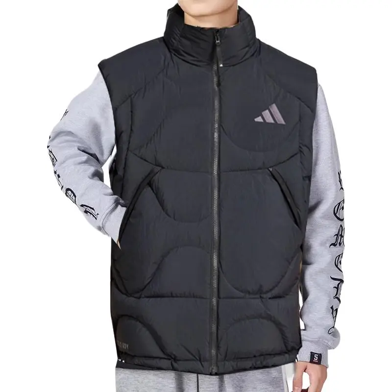 Adidas Vests Men Black-5