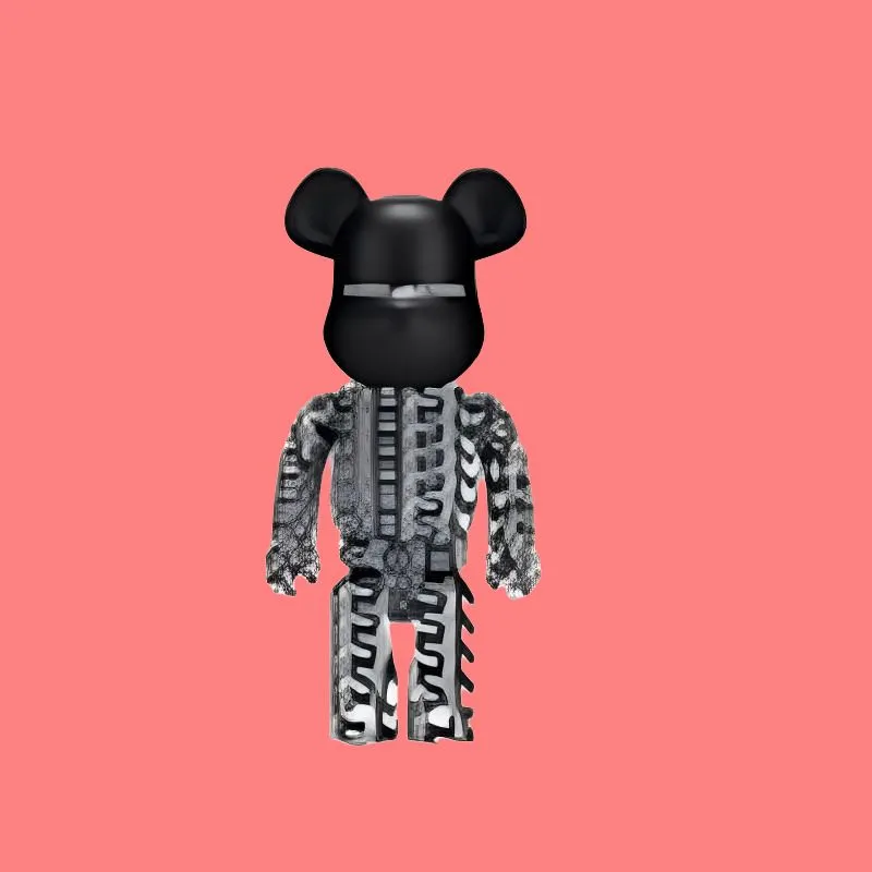 BE@RBRICK x MARC JACOBS Monogram Print 1000%-2