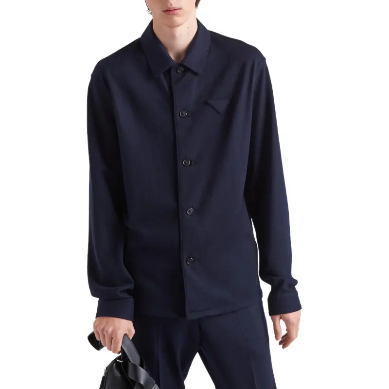 PRADA Shirts Men Blue-3