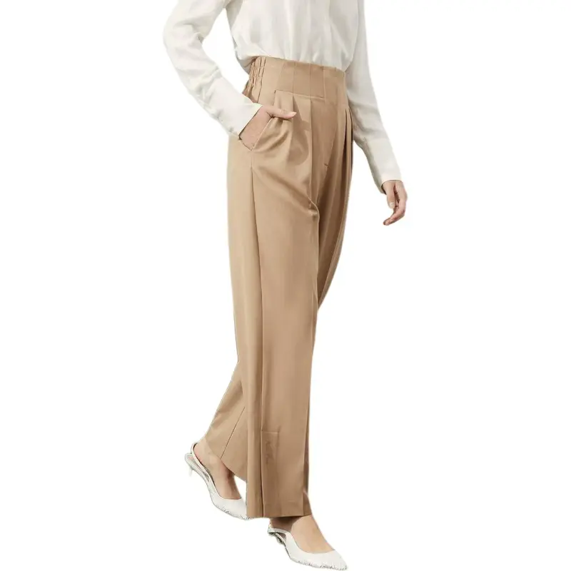 Hush Puppies Casual Pants Women's Camel-1