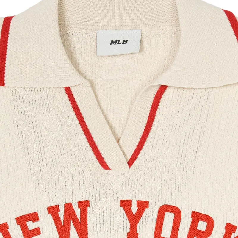MLB SS24 New York Yankees Knitwear Women's Cream-4