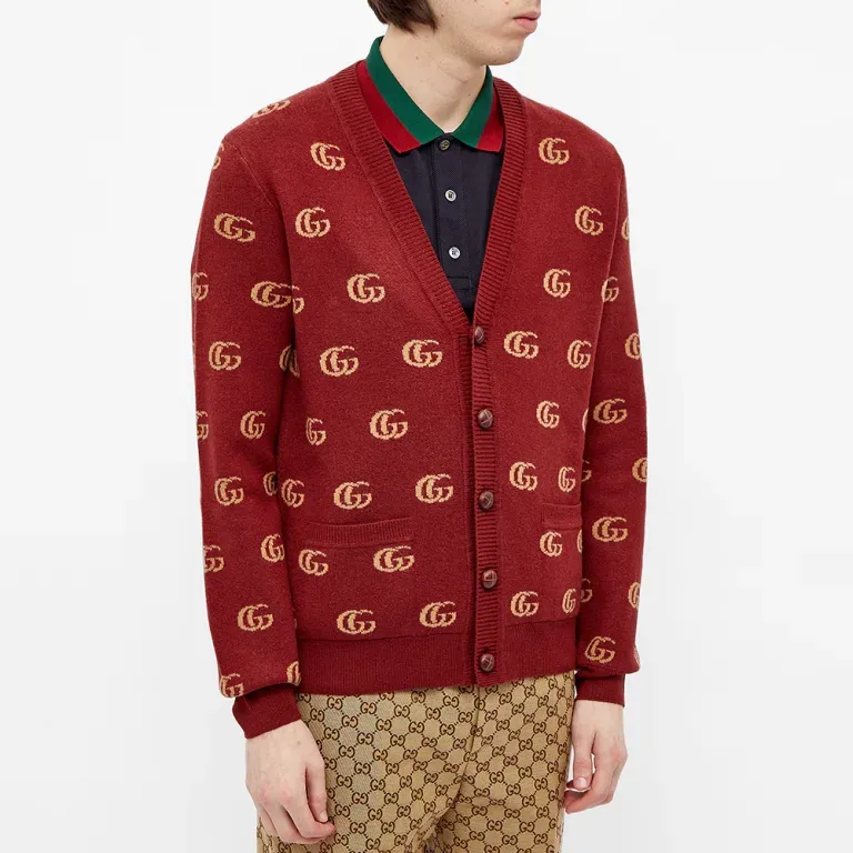 GUCCI SS21 Sweater Men's Brick Red-2
