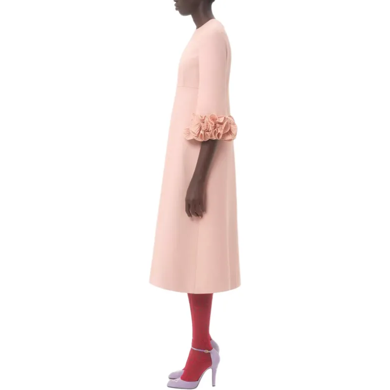 Valentino Crepe Couture Dress-5