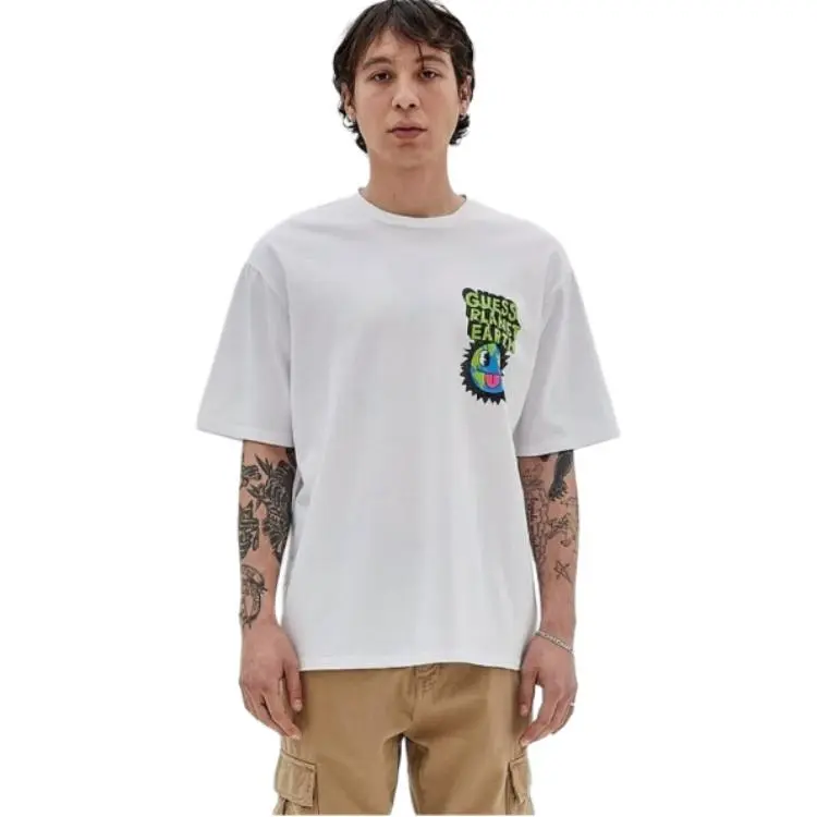 GUESS T Shirts Unisex White-4