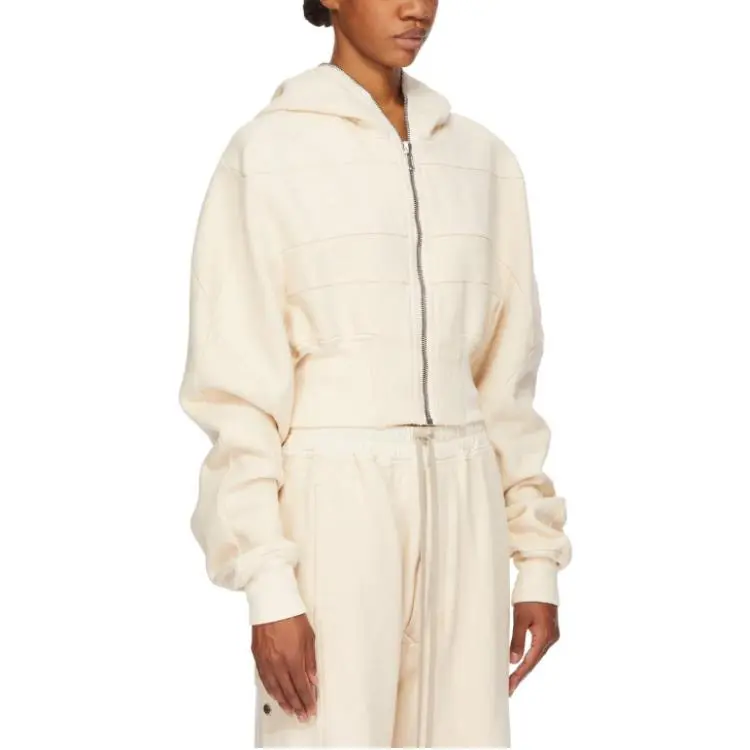 Rick Owens DRKSHDW Jersey Cropped Jacket-4
