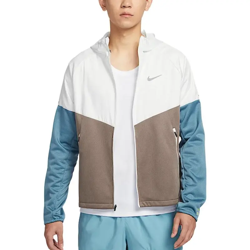 Nike FW25 Jacket Men's White Blue/Khaki-1