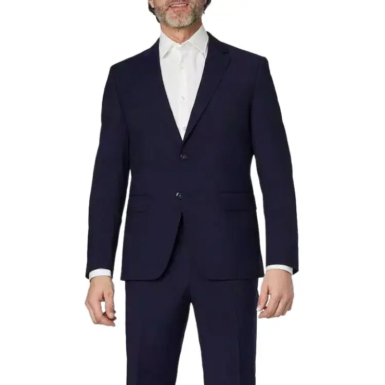 HUGO BOSS Business Suit Coat Men's Blue-3