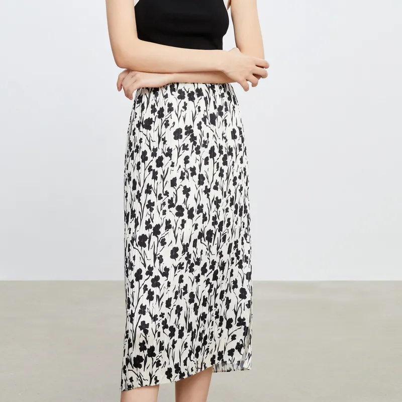 THE SEA LIFE Casual Long Skirts Women's Ice Cream-2