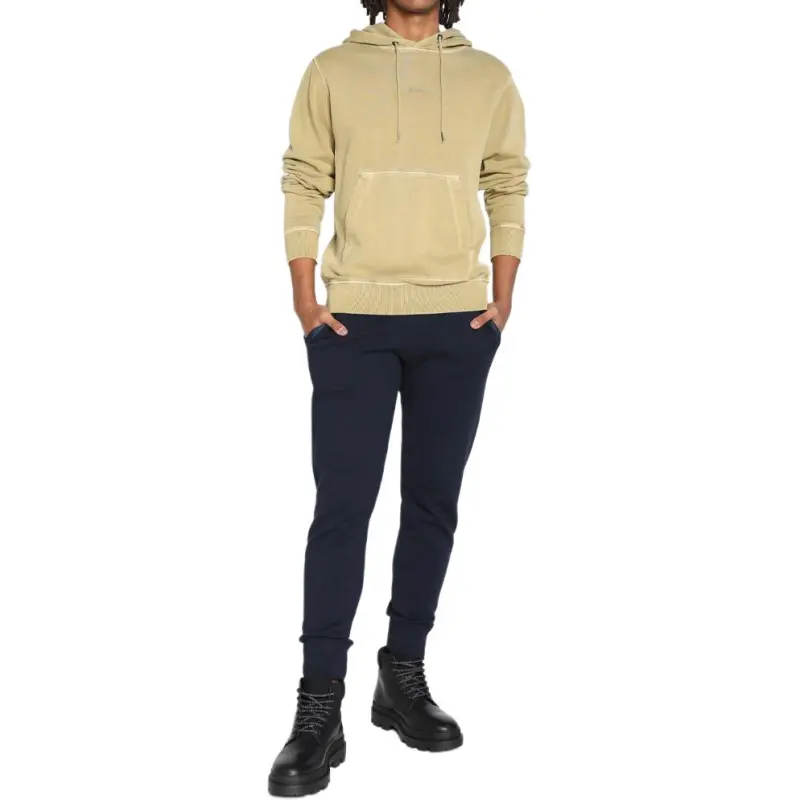 HUGO BOSS Sweatshirt Men's Dark Yellow Green-4