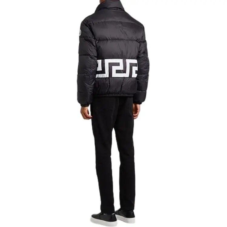 FANSIZHE Puffer Jacket Men's Black-3