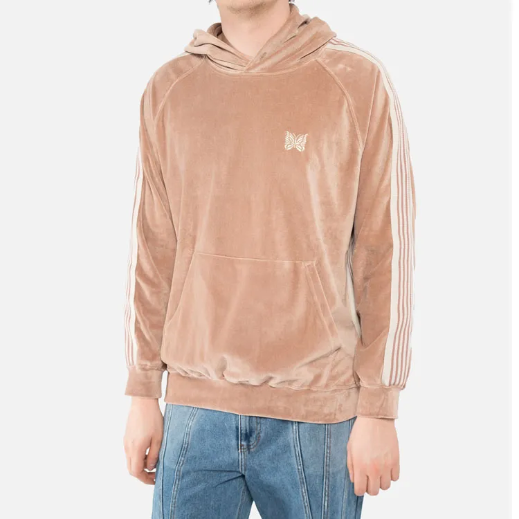 Needles Velour Track Hoodie-2