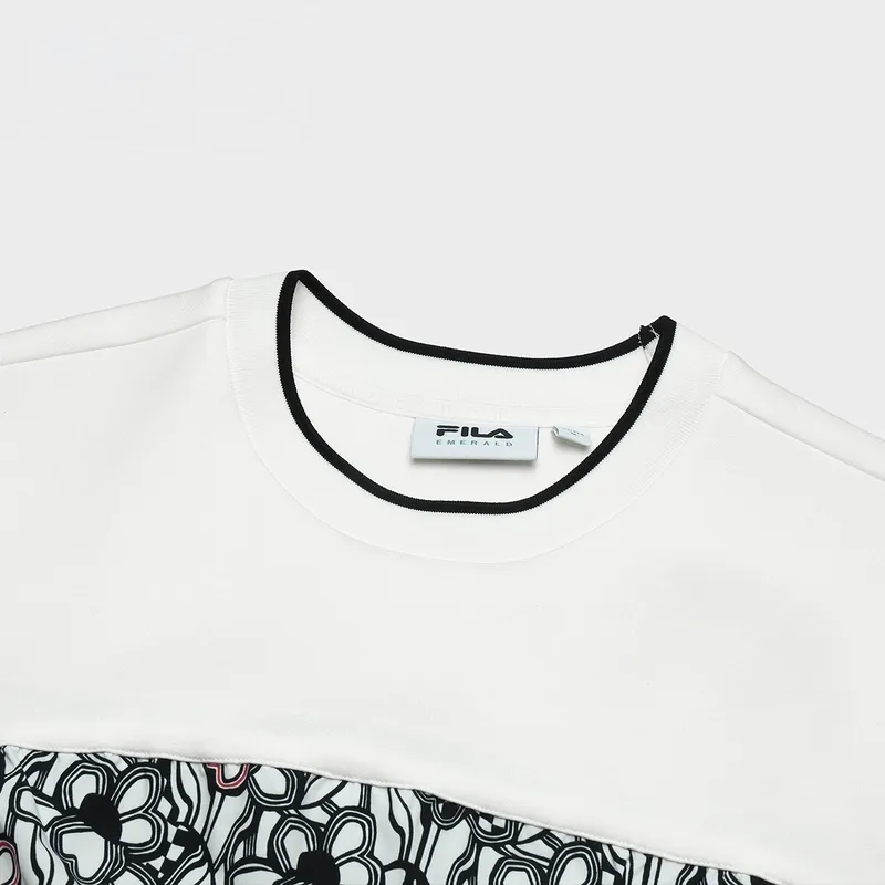 FILA Sweatshirt Women's Cloud White-2