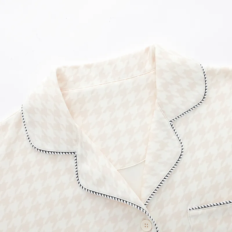 MIIOW Pajama Set Women's Milk White Cherry-2