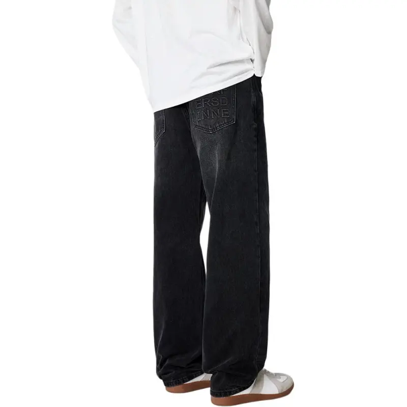 JASONWOOD Cowboy On The Run Jeans Unisex Black-3