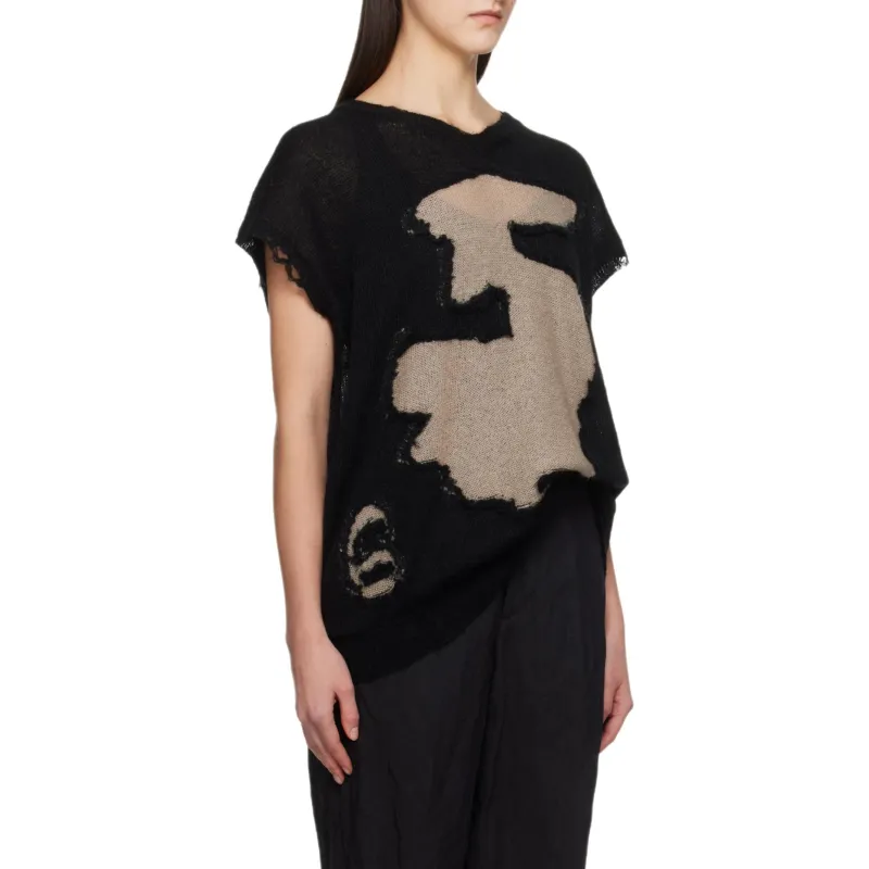 MM6 Maison Margiela T Shirt Women's Black-2