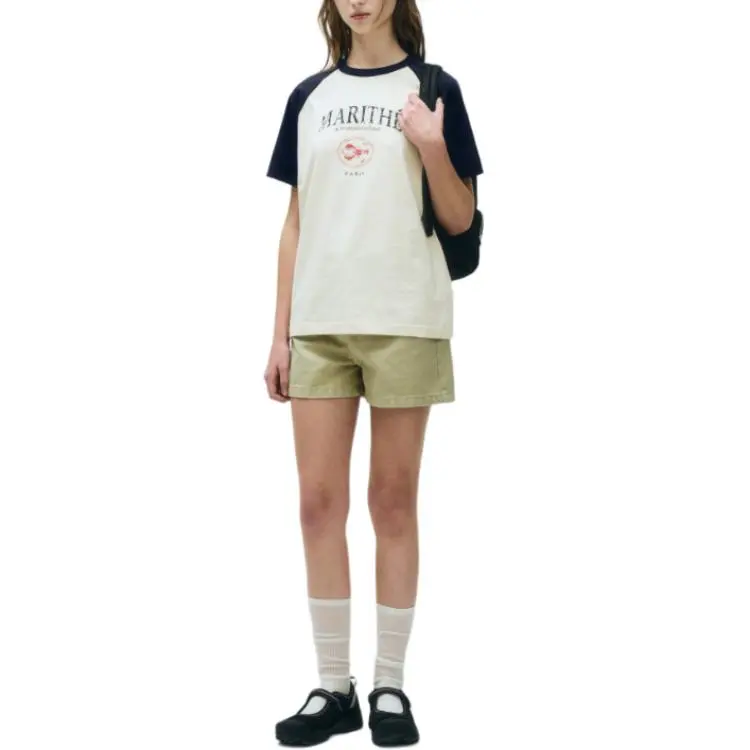 MARITHE FRANCOIS GIRBAUD SS25 T Shirt Unisex Marine Blue-5