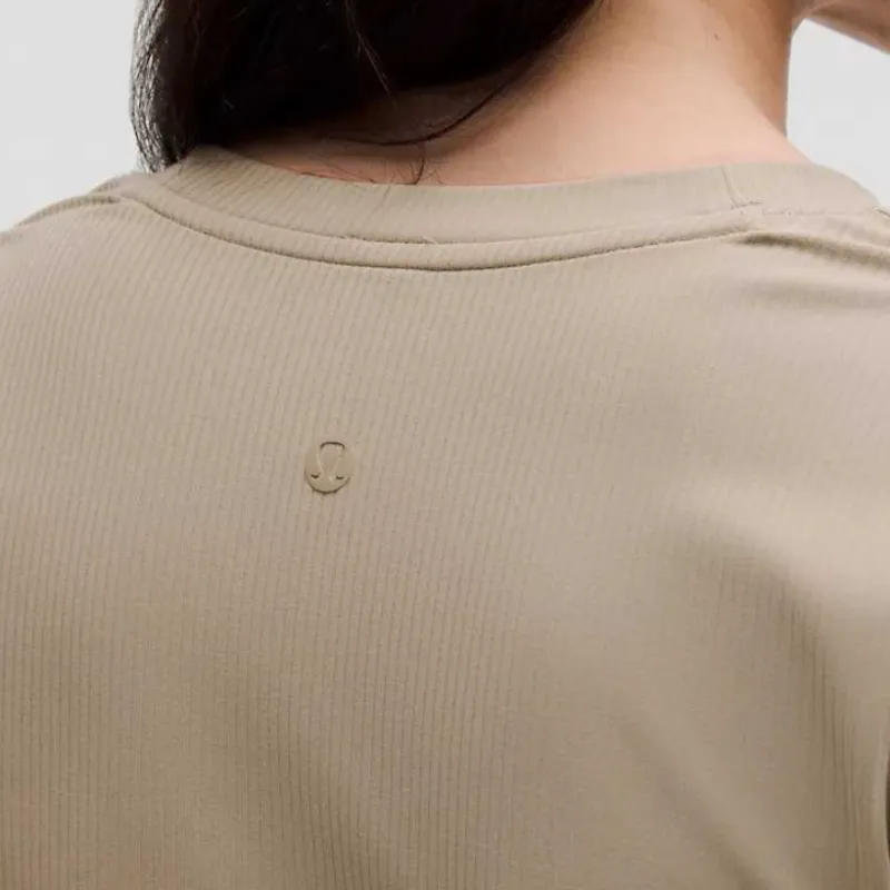 Lululemon All AlignedRibbed Long Sleeved Dress Women's-5