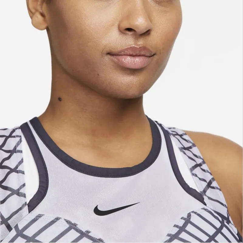 Nike Sleeveless Dresses Women's Oxygen Purple-4