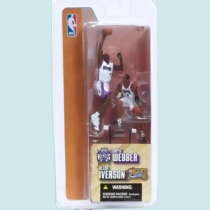 McFARLANE Allen Iverson 3 Inch Collection No. 1 Iverson Weber Scale Figures 10cm-2