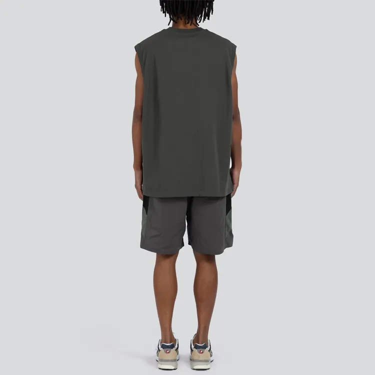 MADNESS Tank Tops Men Black-3