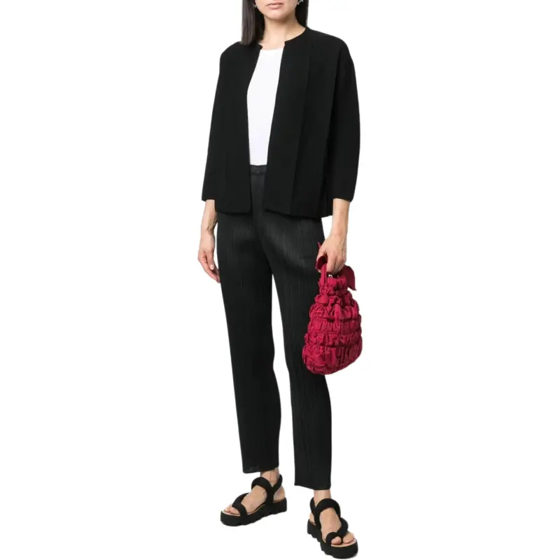 PLEATS PLEASE ISSEY MIYAKE Casual Pants Women's Black-1