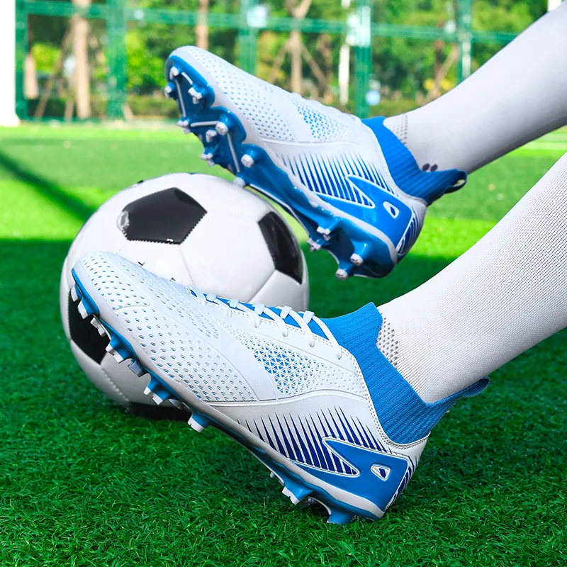 VAKY AG Rubber Short Studs Soft Ground Artificial Ground Natural Ground Wear-Resistant Coverage Soccer Shoes Unisex-5