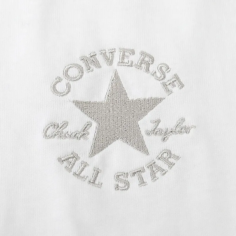 Converse Set-in Sleeve T-Shirt Unisex White-3