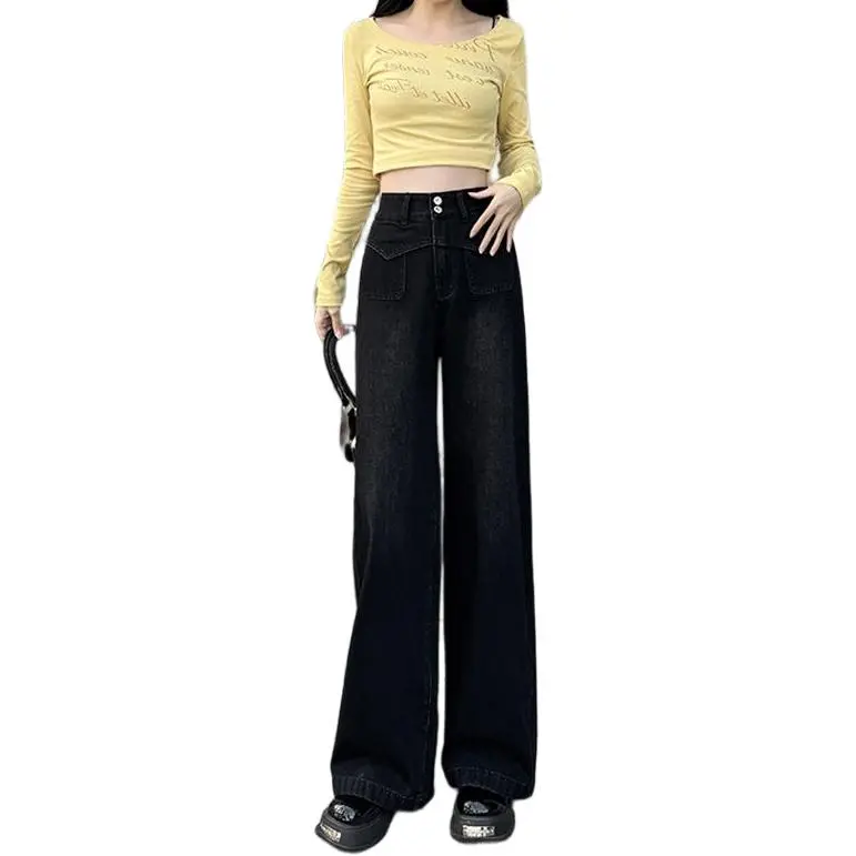 Concubine Zhu Jeans Women's Light Blue-3