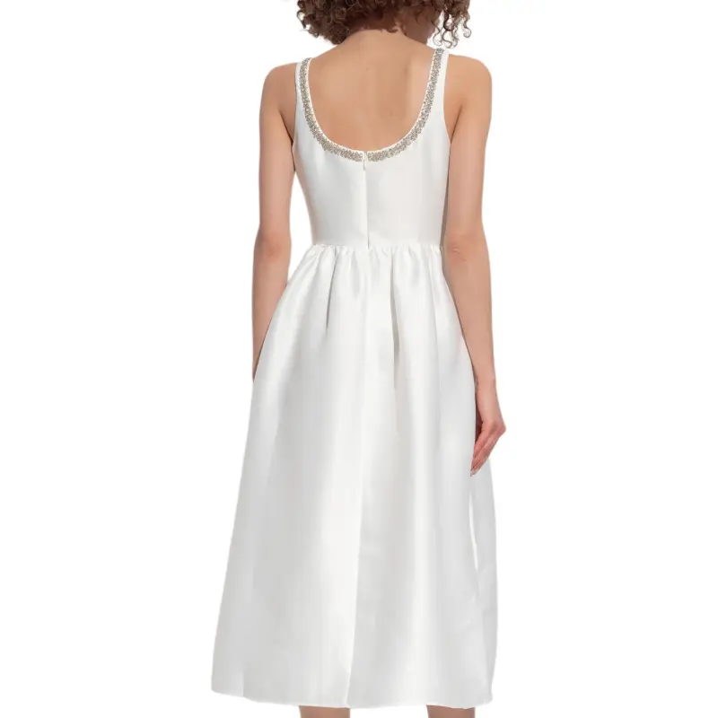 Self portrait Taffeta Midi Dress-3