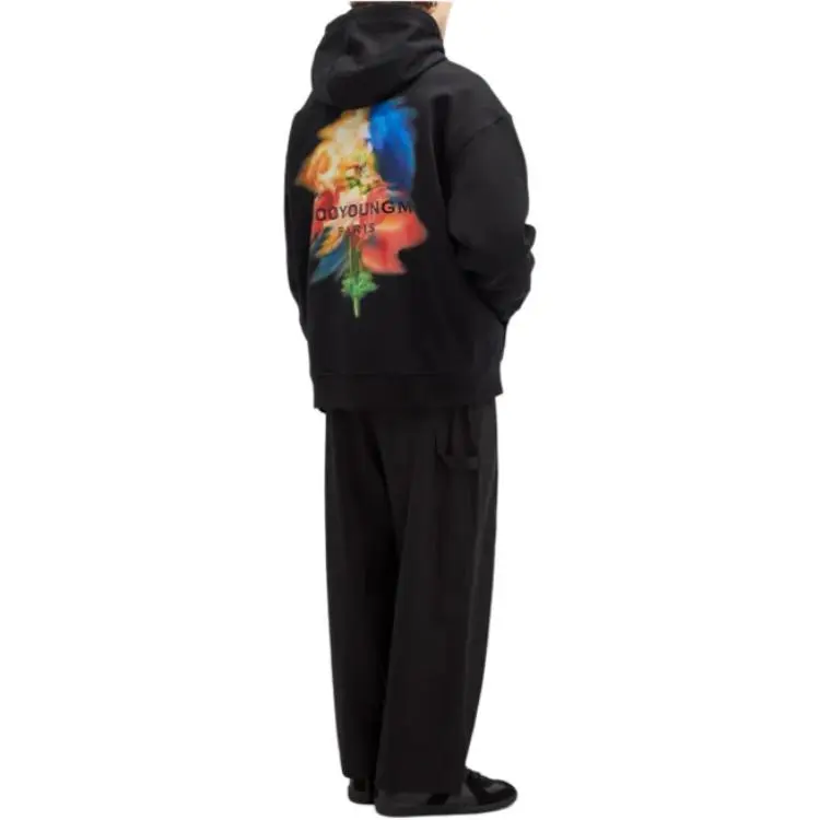 WOOYOUNGMI Swaying Flower-print Hoodie-2