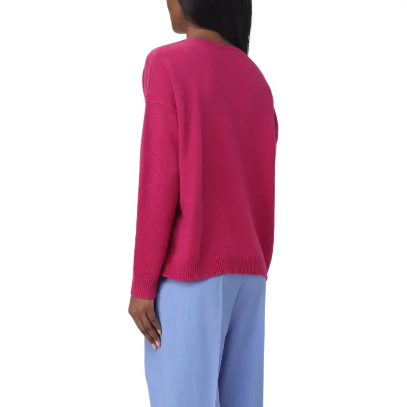 MaxMara Logo Embellished Knitted Jumper-3