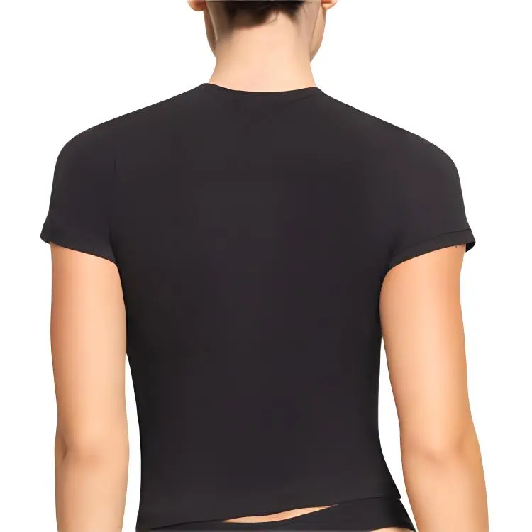 SKIMS T Shirt Women's Smoke Gray/SOOT-1