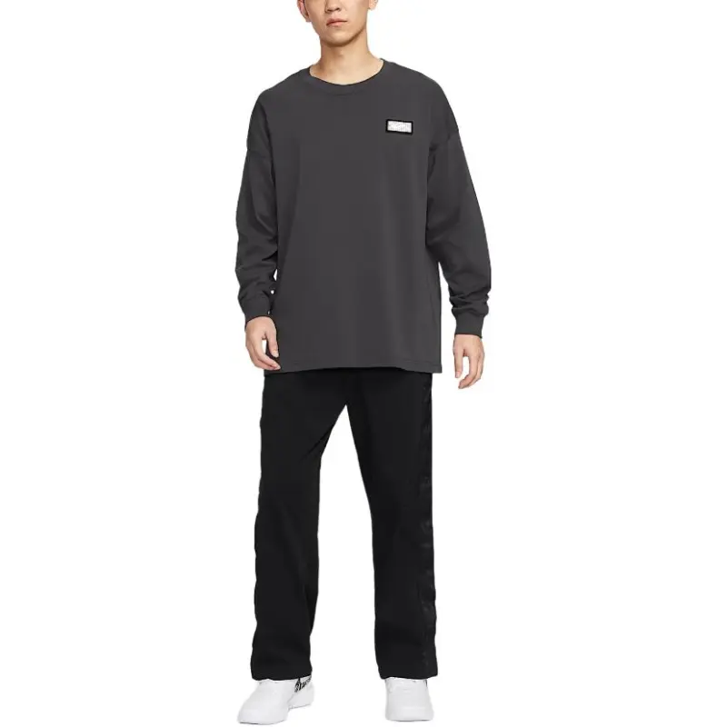Nike Dri Fit SS25 Casual Pants Men's Black-1