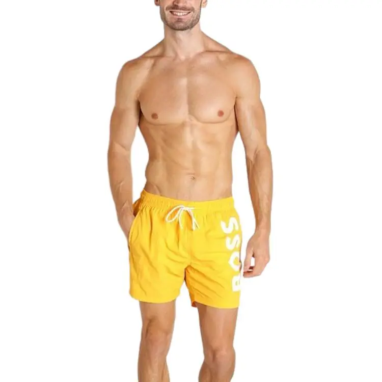 HUGO BOSS Swimming Shorts Men's Yellow-1