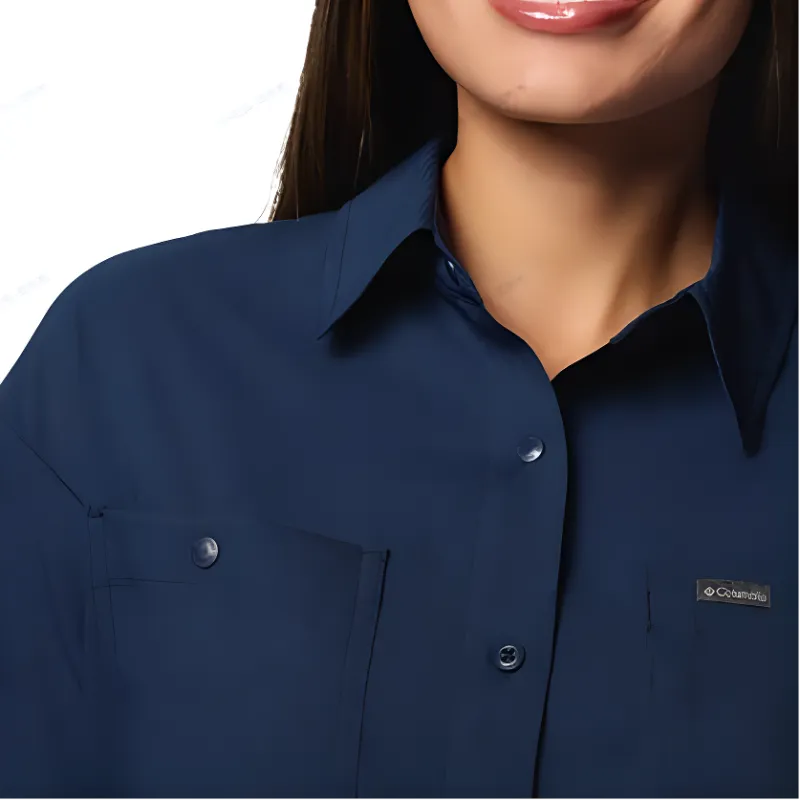 Columbia Silver Ridge Shirt Women's Marine Blue-3