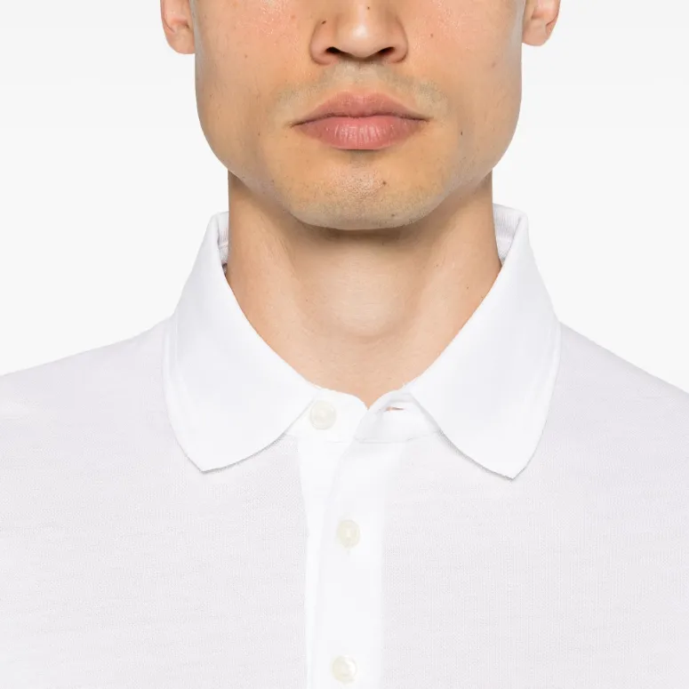 Tommy Hilfiger Logo embroidered Piqué Polo Shirt-4