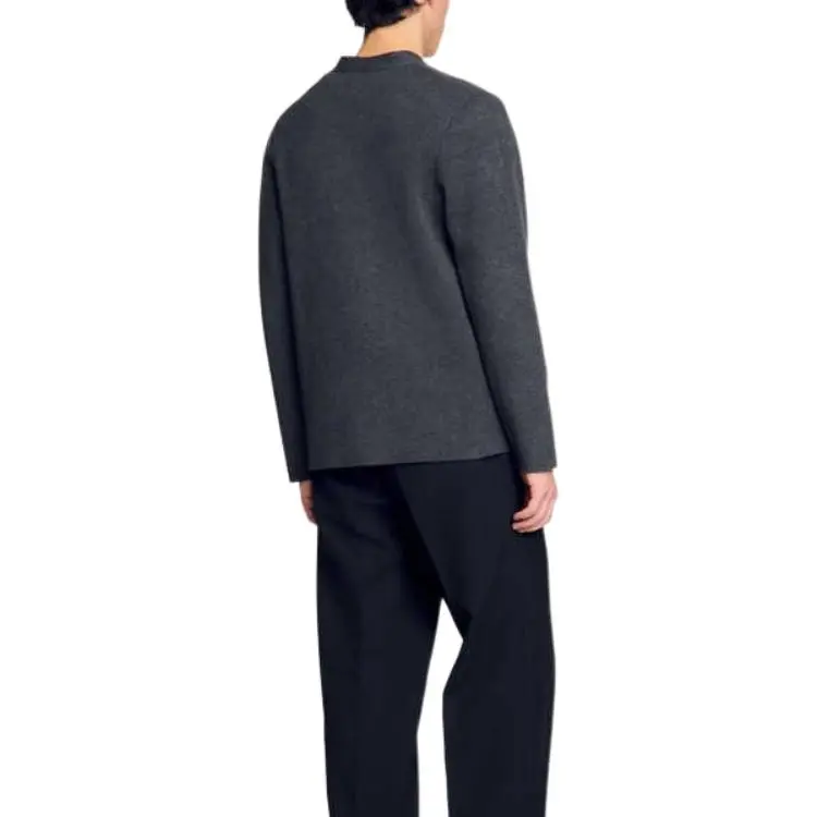 Sandro Chinese New Year Series Knitwear Men B303/Gray-2