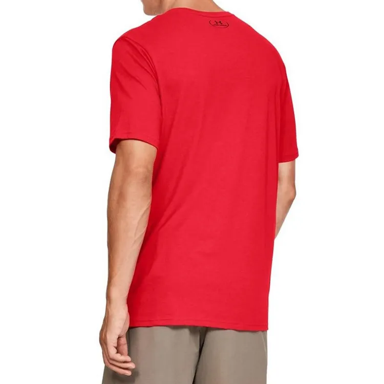 Under Armour Sportstyle T Shirts Men Red-3
