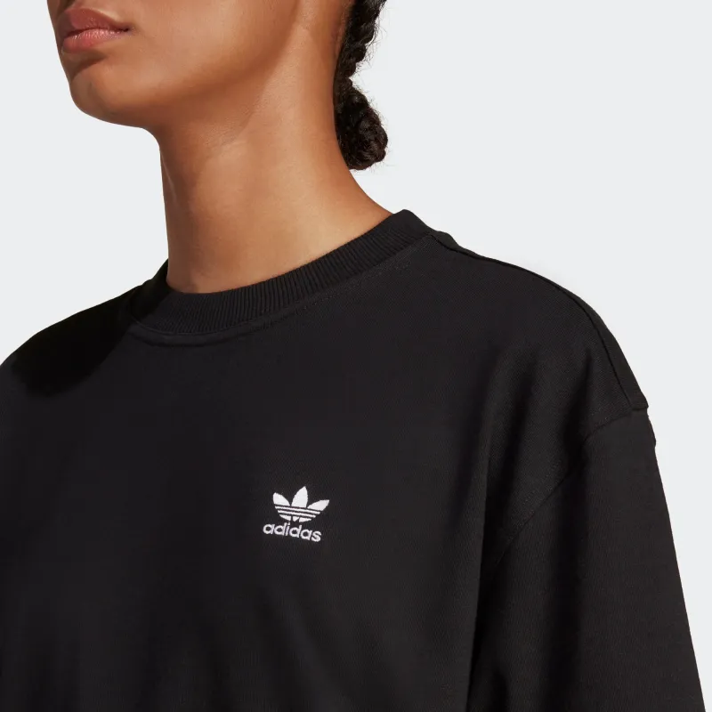 Adidas Originals Short Sleeved Dress Women's Black-5