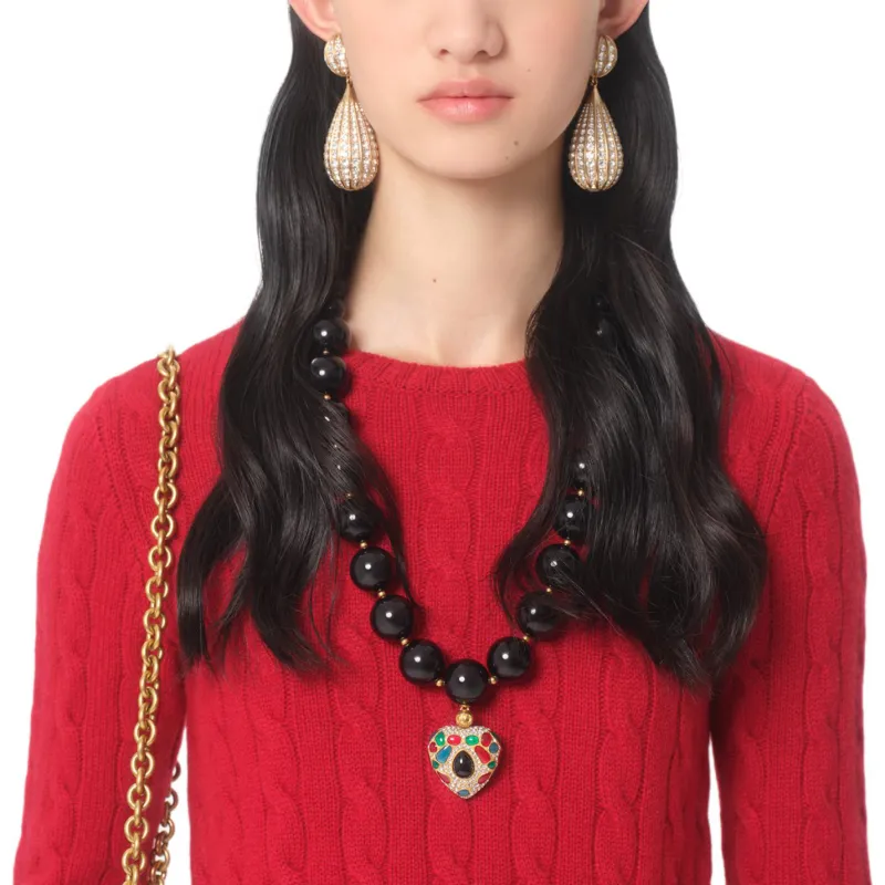 Valentino FW24 Cashmere Sweater Women's Red-6