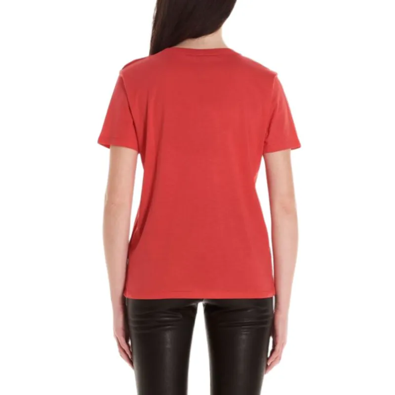 BALMAIN T Shirts Women's Red-4