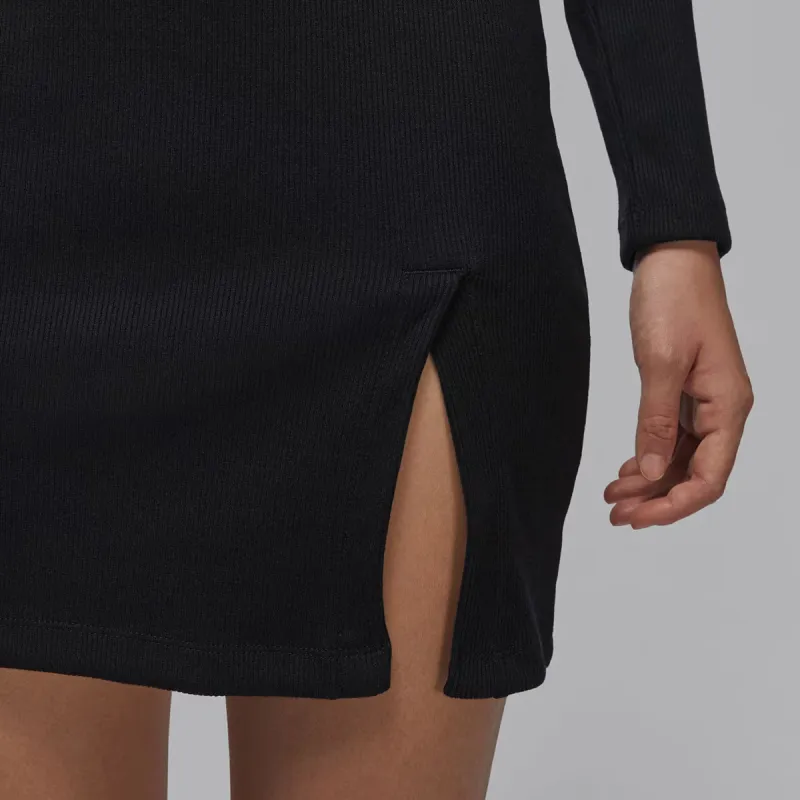 Jordan Women's 1/2 Zip Long Sleeve Knit Dress-4