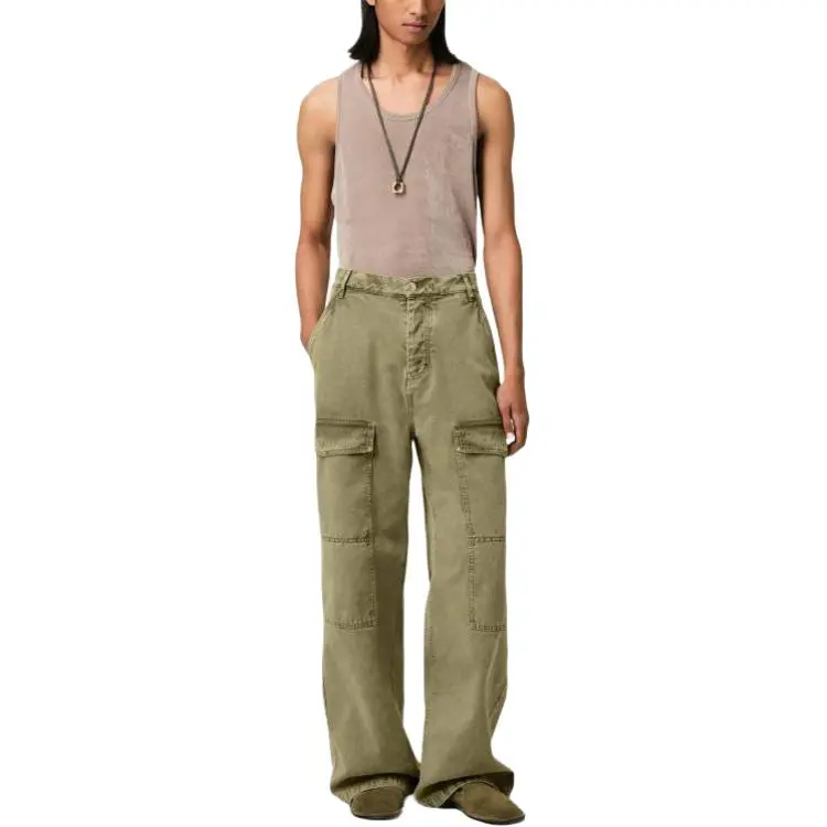 AMIPARIS Wided leg Cargo Jeans-4