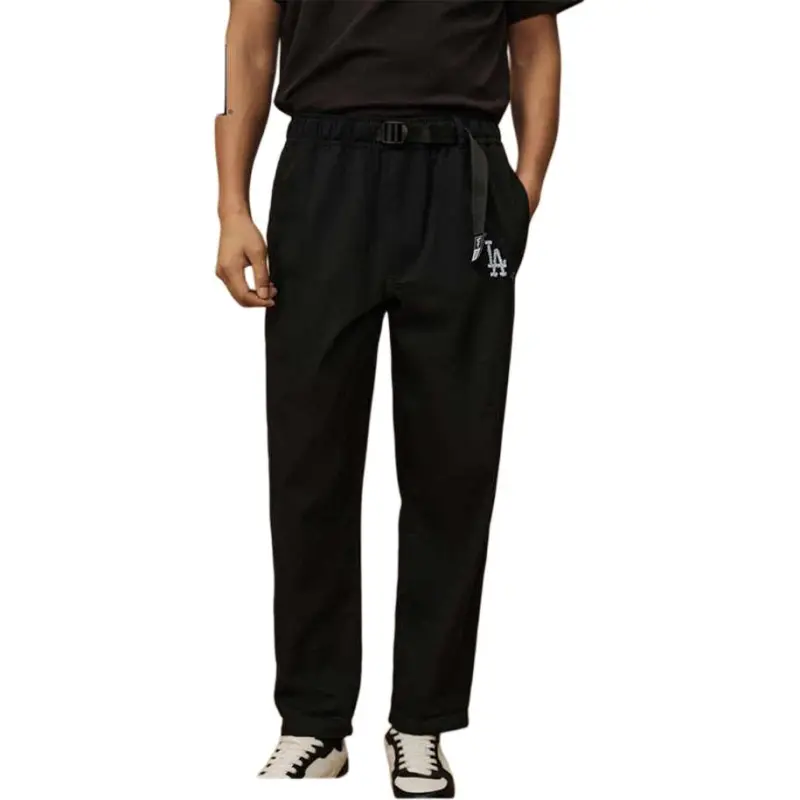 New Era Casual Pants Unisex Navy Blue-3