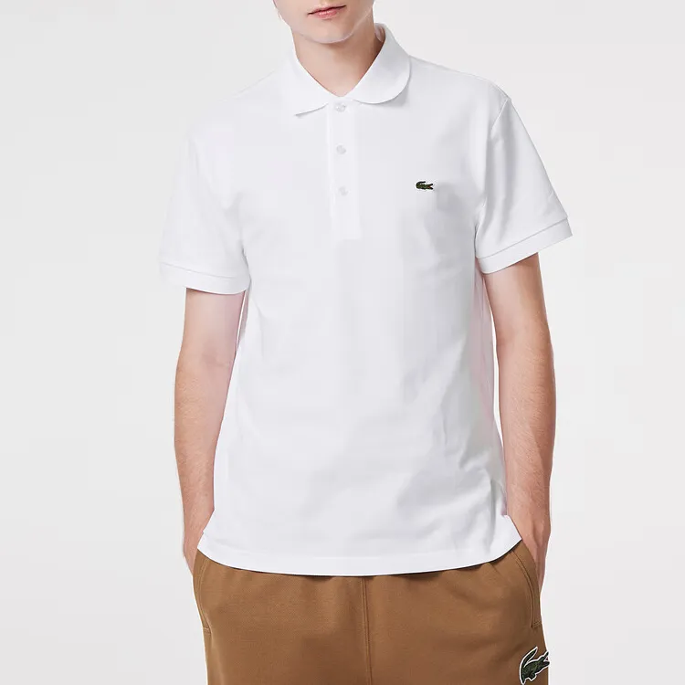 LACOSTE Polo Shirts Men White-1