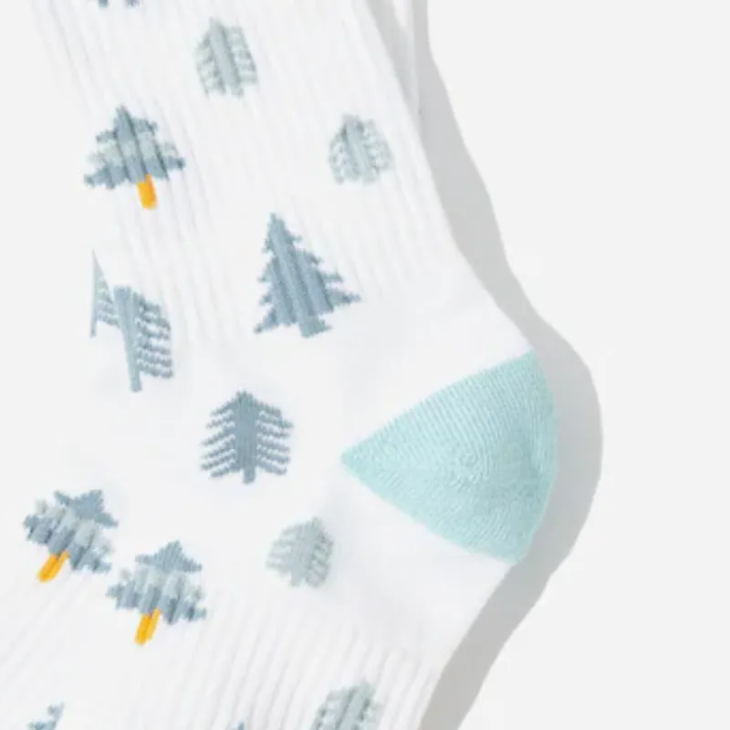 THE NORTH FACE CAMPING COOLMAX MID SOCKS Mid Calf Socks Unisex 1 Pack Ecru-4