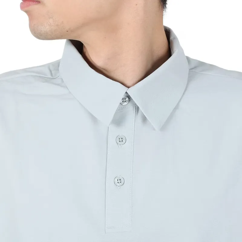 Adidas Polo Shirt Men's Light Blue-4