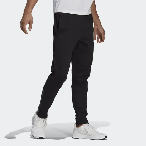 Adidas Knitted Sweatpants Men Black-4